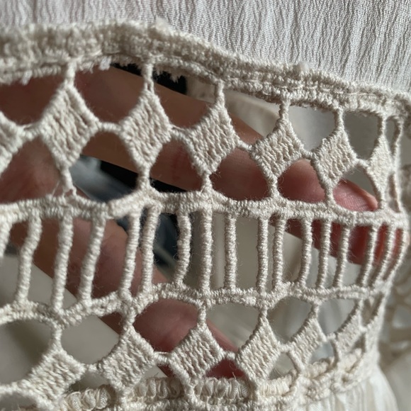 Carla Conti (made in Italy) Silk blouse Cream - Picture 4 of 5